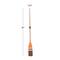 Coastal Brown and Orange Wood Oar Wall Art, 61" x 6" x 2"